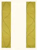 Robert Mangold, Two Columns A (S. & S. 2004.01.01), 2004, Etching and relief in colors, on Mulberry paper mounted to Arches Cover paper (as issued), with full margins