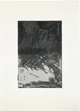 Brice Marden, Untitled Press: plate #3 (L. 21.3), 1972, Lithograph in colors, on Rives BFK paper, with full margins