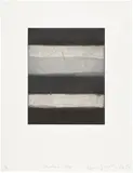 Sean Scully, Landline Grey, 2014, Aquatint in colors, on wove paper, with full margins
