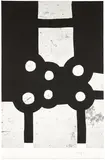 Eduardo Chillida, Leizaran (K. 87018), 1987, Aquatint, on Rives BFK paper, the full sheet