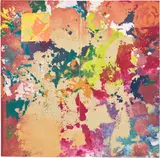 Sam Gilliam, Pulsars, 1974, The complete folio comprising screenprint with collage and stitching, on Arches watercolor paper, the full sheet, with text by Harry Lewis and justification page, all bound (as issued)