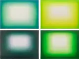 Anish Kapoor, Green Shadow, 2011, The complete set of four etchings in colors, on Hahnemühle paper, the full sheets