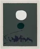 Adolph Gottlieb, Green Dream (A.A.A. 62), 1969, Screenprint in colors, on wove paper, with full margins