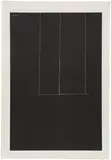 Robert Motherwell, Untitled, from London Series I (E. & B. 89), 1971, Screenprint in black, on J.B. Green mould-made paper, with full margins