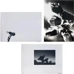 Kori Newkirk, Rank P.V.P. 1; Rank P.V.P. 2; and Rank P.V.P. 3, 2008, The complete set of three lithographs, on mirrored paper, the full sheets