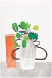 Jonas Wood, Untitled, 2009, Lithograph and screenprint in colors, on Coventry Rag paper, the full sheet