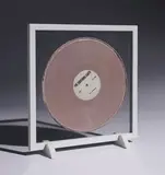 Jack Goldstein, The Quivering Earth, 1977, 33 1/3 RPM vinyl record with untrimmed edge
