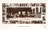 Mary Beth Edelson, Some Living American Women Artists: Last Supper, 1972/2012, Digital archival print, on photo paper, with full margins