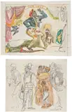 Larry Rivers, Thomas Rice in the Role of Jim Crow the Minstrel Dancer, from the Auction and Other Visions of Slavery series; and All Dressed Up