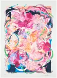 Michaela Yearwood-Dan, Just, 2023, Screenprint in colors with high gloss varnish, on Somerset paper, with full margins