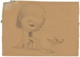 Roby Dwi Antono, Untitled, 2020, Unique graphite drawing, on cardboard