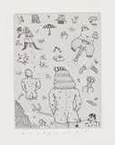 Jim Nutt, Wishpered! (A. & B. 190), 1970, Etching, on wove paper, with full margins