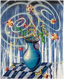 Kenny Scharf, Big Flores Blue