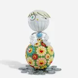 Takashi Murakami, Oval (Peter Norton Christmas Project 2000), 2000, Polychrome plastic multiple containing a mini CD,