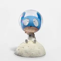 The Little Martian by Edgar Plans, 2021, Multiple comprising acrylic, glass and polystone, contained in the original aluminum box with screenprinted artist name , sold Feb 2026