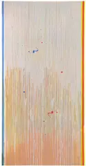 Pat Steir, Sunlight (Color), 2008, Monumental screenprint in colors, on wove paper, the full sheet