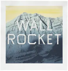 Wall Rocket by Ed Ruscha, 2013, Unique lithograph in colors, on Rives BFK paper, with full margins, sold Apr 2026