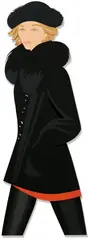 Alex Katz, Anne (S. 240), 1990, Screenprint in colors, on laser-cut aluminum, the full sheet, with aluminum wall mounts on the reverse (as issued)