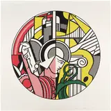 Roy Lichtenstein, The Solomon R. Guggenheim Museum Poster (C. 83), 1969, Screenprint in colors, on Rives BFK paper, with full margins