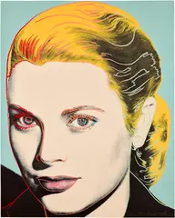 Andy Warhol, Grace Kelly (F. & S. 305), 1984, Screenprint in colors, on Lenox Museum Board, the full sheet