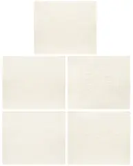 Keith Haring, White Icons (L. pp. 172-73), 1990, The complete set of five embossings, on Arches paper, with full margins, lacking the title page and portfolio case