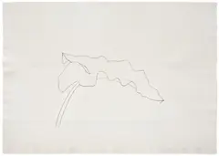 Ellsworth Kelly, Leaf II, from Twelve Leaves (G. 804, A. 167), 1978, Lithograph, on Arches 88 paper, with full margins