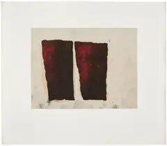 Roni Horn, Brooklyn Misc 26, 1985, Unique powdered pigment, graphite, charcoal and varnish drawing, on wove paper