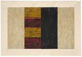 Sean Scully, Stranger (G.S.A. 87001), 1987, Woodcut in colors, on laid Okawara paper, with full margins