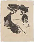Willem de Kooning, With Love (G. 28), 1971, Lithograph, on Jeff Goodman paper, with full margins