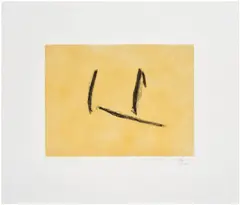 Robert Motherwell, Window (E. & B. 515), 1991, Etching and carborundum in colors, on Whatman paper, with full margins