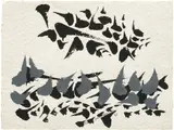 Claire Falkenstein, Untitled, 1967, Unique acrylic drawing, on wove paper