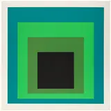 Josef Albers, DR-b (D. 181), 1968, Screenprint in colors, on heavy board, with full margins