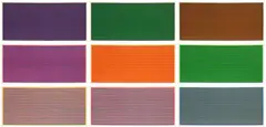Dan Walsh, Untitled, 2007, The complete set of nine woodcuts in colors (three sets of three), on Torinoko paper, with full margins
