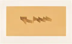 Raw (C. p. 341, E. 55) by Ed Ruscha, 1971, Screenprint in colors, on Louvain Opaque Cover paper, with full margins, offered Apr 2026