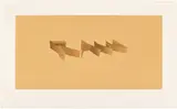 Ed Ruscha, Raw (C. p. 341, E. 55), 1971, Screenprint in colors, on Louvain Opaque Cover paper, with full margins
