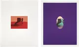 Ken Price, Figurine Cup I; and Figurine Cup IV, from Figurine Cup Series (G. 193 & 196), 1970, Two lithograph and screenprints in colors, on Arjomari paper, with full margins