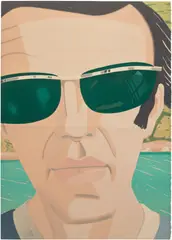Alex (S. 31) by Alex Katz, 1970, Lithograph in colors, on Arches paper, the full sheet, sold Apr 2026