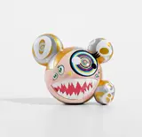 Takashi Murakami, ComplexCon: Mr. DOB (Gold), 2016, Vinyl multiple in colors, contained in the original silk-lined, printed cardboard boxes
