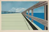 Ralston Crawford, Overseas Highway (F. 40.1), 1940, Lithograph in colors, on wove paper, with full margins