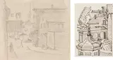 Stuart Davis, Gloucester Street Scene; and Untitled (Gloucester 17-16) (B. & R. 119 & 618)