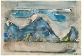 John Marin, Outspurs of Mount Katahdin, Maine (R. 47.29)
