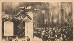 Billy Sunday (M. 143) by George Bellows, 1923, Lithograph, on thin wove paper, with margins, sold Apr 2026