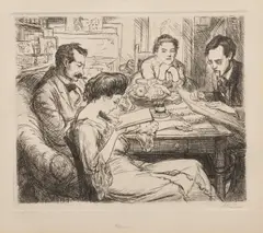John Sloan, Memory (M. 136), 1906, Etching, on wove paper, with full margins