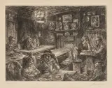 John Sloan, Romany Marye in Christopher Street, 1922 (M. 278), 1936, Etching, on laid paper, with full margins