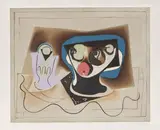 Pablo Picasso, Le Verre d'absinthe (Absinthe Glass), 1972, Etching and aquatint in colors, on Arches paper, with margins