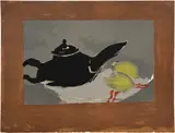 Georges Braque, Thérière et citrons (Teapot and Lemons) (V. 44), 1949, Lithograph in colors, on Arches paper, the full sheet