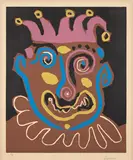 Pablo Picasso, Le vieux roi (The Old King) (Bl. 1152, Ba. 1338), 1963, Linocut in colors, on Arches paper, with full margins