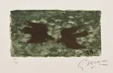 Georges Braque, Le pays total (The Entire Country) (V. p. 300), 1962, Pochoir in colors, on wove paper, with full margins