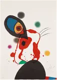 L'Eunuque impérial (The Imperial Eunuch) (M. 1023) by Joan Miró, 1975, Lithograph in colors, on Arches paper, the full sheet, sold Apr 2026
