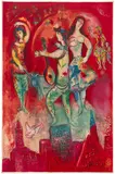 Marc Chagall, Carmen, by Charles Sorlier (M. CS 39), 1967, Lithograph in colors, on Arches paper, with full margins